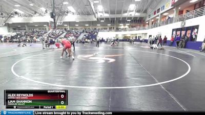 174 lbs Quarterfinal - Alex Reynolds, Grand View (Iowa) vs Liam Shannon, Missouri Valley