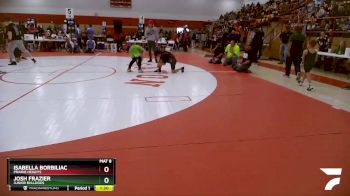 92-101 lbs Round 3 - Isabella Borbiliac, Prairie Heights vs Josh Frazier, Junior Bulldogs