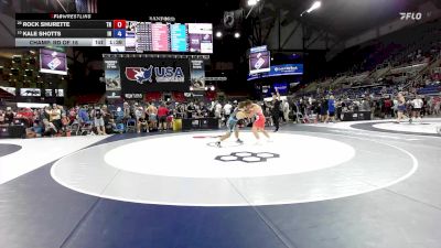 190 lbs Champ. Rd Of 16 - Rock Shurette, TN vs Kale Shotts, IN