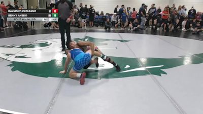 90 lbs Round Of 16 - Raymond Catapano, NY vs Benny Ahedo, MN