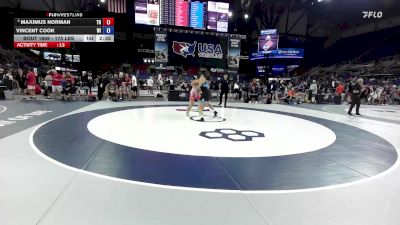 175 lbs Cons. Rd Of 32 - Maximus Norman, TN vs Vincent Cook, WI