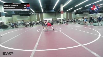 126 lbs Quarterfinal - Charles Anderson, Texas Eagle Wrestling Academy vs Andre Moyron, Carrollton Thunder Wrestling