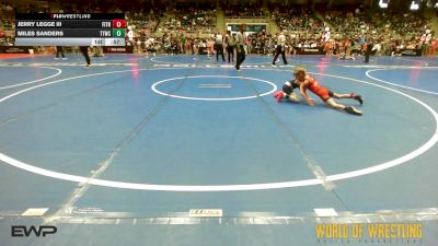 52 lbs Round Of 32 - JERRY LEGGE III, Fitness Fight Factory Wrestling Club vs Miles Sanders, Team Tulsa Wrestling Club