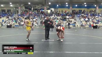 165 lbs Cons. Round 3 - George Bezhanishvilli, Saint Paul`s School vs Henry Mitchell, The Heights School