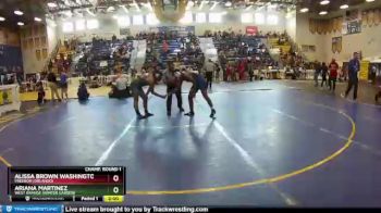 140 lbs Champ. Round 1 - Alissa Brown Washington, Freedom (Orlando) vs Ariana Martinez, West Orange (Winter Garden)