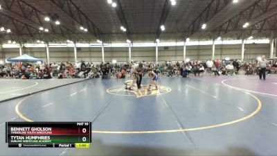 58A Cons. Semi - Bennett Gholson, Timberline Youth Wrestling vs Tytan Humphries, Sublime Wrestling Academy