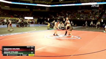 106 Class 1 lbs Champ. Round 1 - Donovan Walters, Lathrop vs Keegan Stolarz, Gateway Science Academy Charter