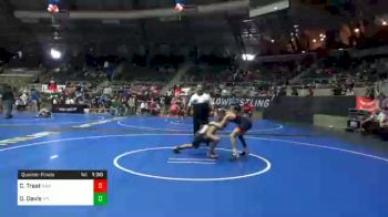 100 lbs Quarterfinal - Colton Treat, Raw vs Otis Davis, Rtl Trained