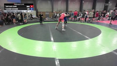 165 lbs Consolation - Skylar Carr, Woodland Wrestling vs Xavier Uchime, Level Up Wrestling Center