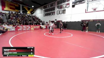 113 lbs Cons. Round 1 - Roman Ochoa, Heritage vs Brandon Cano, Western