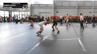 130 lbs Round 5 (6 Team) - Wyatt Ours, Westshore WC vs Gunnar Carlson, Killter Elite