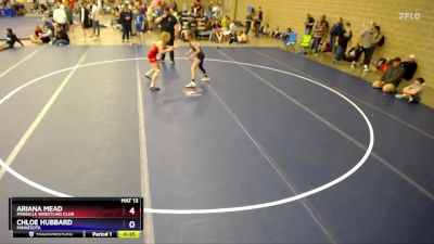 Round 3 - Ariana Mead, Pinnacle Wrestling Club vs Chloe Hubbard, Minnesota