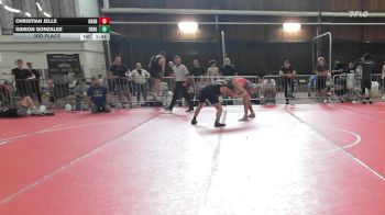 145 lbs 3rd Place - Christian Jelle, Grand Rapids vs Gideon Gonzalez, Bergen Catholic