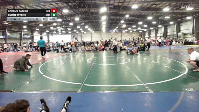 142 lbs Rr Rnd 2 - Carlos Alicea, CTWHALE Orca - MS vs Emmit Myers, Team Gotcha - MS