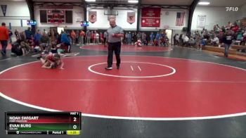 126 lbs Round 5 - Noah Swigart, Fort Madison vs Evan Burg, Solon