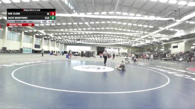 141 lbs Round 4 - Jack Martinec, Clarion vs Joe Clem, Sacred Heart