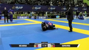 Kacper Opoka vs Naël Gueraia 2026 European Jiu-Jitsu IBJJF Championship