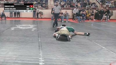 115_B lbs Round Of 16 - Emilio Lara, Oxford vs Owen Delano, North Star