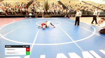 58-M lbs Round Of 16 - Jaxton Bocchino, F.L.O.W. vs Jaxon Bedsworth, Warhawks Wrestling Inc.