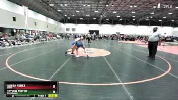 100 lbs Cons. Round 5 - Alissa Perez, Klein vs Taylor Reiter, Timberland