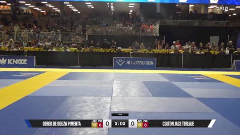 Colton Jace Terlaje vs Derek De Souza Pimenta 2025 Pan Kids Jiu-Jitsu IBJJF Championship