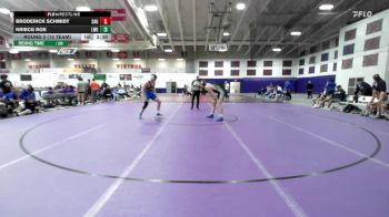 174 lbs Round 2 (10 Team) - Broderick Schmidt, St. Ambrose University vs Kriecg Roe, Lindsey Wilson (Ky.)