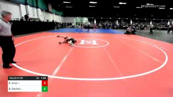 120 lbs Prelims - Evan Cruz, IN vs Benjamin Davino, IL