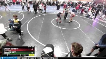 144 lbs Quarterfinal - Jayson Bonnett, Mt. Spokane vs Malachi Hoff, Davenport