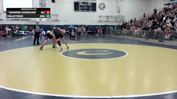 190 lbs Champ. Round 1 - Phillip Price, Woodburn vs Snowden Gabrielsen, Beaverton