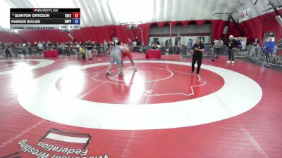 285 lbs Cons. Sub-quarters - Quinton Ortegon, Team Nazar Training Center vs Parker Bixler, Empyre