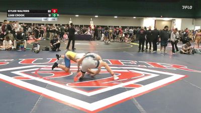 165 lbs Consi Of 8 #2 - Kyler Walters, MN vs Liam Crook, WI