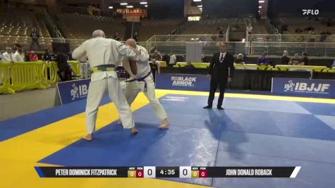John Donald Roback vs Peter Dominick Fitzpatrick 2025 Pan Jiu Jitsu IBJJF Championship
