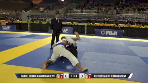 Dante Leite Aliberti vs Gabriel Petersen Macagnan Olivei 2025 Pan Jiu Jitsu IBJJF Championship