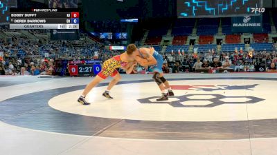 144 lbs Quarters - Bobby Duffy, NJ vs Derek Barrows, CO