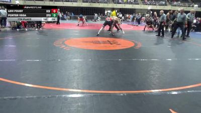 171 lbs 7th Place - Levi Foust, New Florence vs Porter Vega, Spencerport