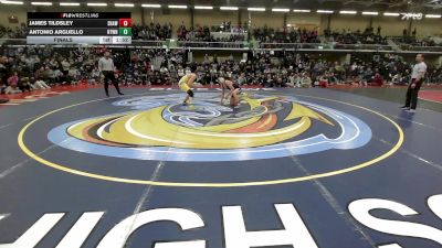 150 lbs Final - James Tildsley, Shawsheen vs Antonio Arguello, Newtown