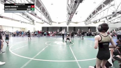 59 lbs Rr Rnd 9 - Justin Foster II, All I See Is Gold Academy K3 vs Jack Sanders, Mat Assassins Blue