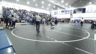 120 lbs Champ. Round 1 - Madysen Nigoghossian, Edison vs Aubrey Finer, Heritage