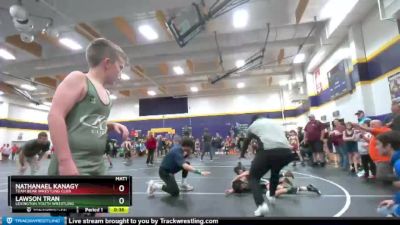 58 lbs Round 1 - Nathanael Kanagy, Team Bear Wrestling Club vs Lawson Tran, Lexington Youth Wrestling