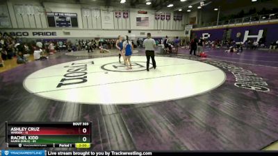 130 lbs Quarterfinal - Ashley Cruz, Warden vs Rachel Kidd, Hazen (Girls)