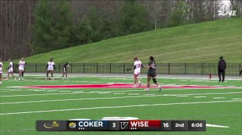 Replay: Coker vs UVA Wise | Apr 8 @ 12 PM
