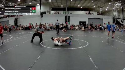 72 lbs Round 2 (6 Team) - Vincent McQuone, Yale Street vs Edward Glinsky, Quaker Nation
