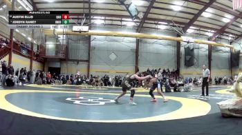 144 lbs Champ. Round 3 - Jordyn Raney, Union County vs Austin Ellis, Davis