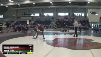 141 lbs Quarterfinal - Xavier Pena, Centenary University (New Jersey) vs Romeo Rodriguez, Ursinus College