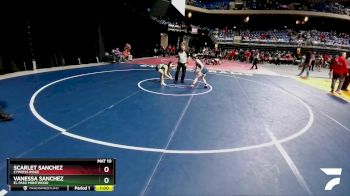 6A 107 lbs Cons. Round 2 - Vanessa Sanchez, El Paso Montwood vs Scarlet Sanchez, Cypress Ridge