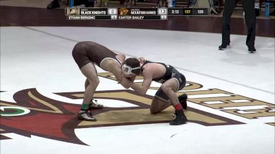 125 lbs - Carter Bailey, Lehigh vs Ethan Berginc, Army