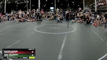 56 lbs Round 7 (8 Team) - Colton Masker, Cordoba Trained vs Ezra Wilkinson, Dueling Bandits