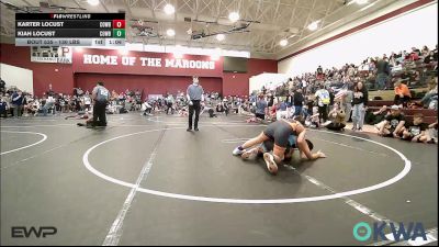 130 lbs Rr Rnd 3 - Karter Locust, Cowboy Wrestling Club vs Kiah Locust, Cowboy Wrestling Club