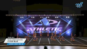 Texas Cheer Dragons - Code Blue [2024 L2.1 Junior - PREP - D2 Day 1] 2024 Athletic Championships Houston Nationals