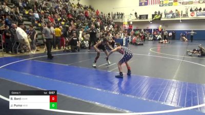 78 lbs Consy 1 - Brayden Bard, Chartiers-Houston vs Jake Puma, Neighborhood